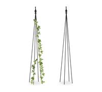 Tuteur tomate support pour plantes piquet à tomates treillis pyramidal 2 pièces