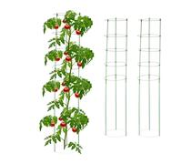 Tuteur tomates Aide croissance Légumes Accessoires jardin Lot 3 Treillis 150 cm