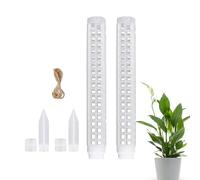 Tuteurs en Mousse,Poteau Empilable De 64 Cm pour - Tuteur pour à Motif Treillis - pour Orchidée Tomate Jardin Balcon Intérieur et Extérieur Pots