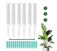 Tuteurs en Mousse pour Grimpantes,6 Pièces Piquets Empilables | Poteau De Mousse Pour Végétaux Monstera,Pour En Pot D'Intérieur Et D'Extérieur, Grimpantes De La Maison, Du Jardin Et Des Espaces Extéri
