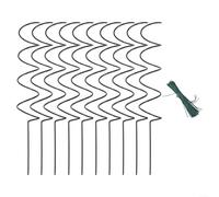 Tuteurs en spirale pour tomates - Support vertical efficace pour plantes - Pour jardin urbain et maximisation des petites zones de plantation (C)
