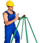 Tuteurs pour Arbres Cadre De Support pour Arbres À Redresser, Poteau De Support Résistant Au Vent pour Branches D'arbres Fruitiers, Tuteurs Et Supports Robustes(Dia 10cm(3 8/9in),1.1m/3.6ft)