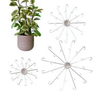 Tuteurs pour d'intérieur | Support De Jardinage Ajustable Trois Pièces | Soutien À Tige Pour D'Intérieur À - Pour usages domestiques intérieurs et extérieurs balcons jardins orchidée monstera et