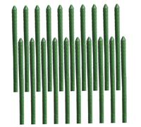 Tuteurs pour Plantes, 20 pièces, 40 cm, Creux, avec revêtement Plastique, pour pivoines, Amaryllis, soucis, coréopsis, Plants de tomates et Jeunes Arbres