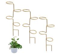 Tuteurs pour Plantes D'intérieur,Lot de 3 Tuteurs Métalliques de 32 Cm (12,6 Pouces) pour Monstera et Autres Plantes Grimpantes