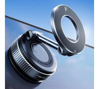 TUTGLOBAL Support de téléphone magnétique pour voiture 【Version améliorée avec bras anti-lâche】 Support de téléphone à ventouse en gel nano gel réglable à 360° pour votre voiture pour coques MagSafe