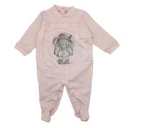 Tutina in Caldo Cotone Pastello Rosa / 3 mesi