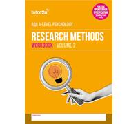 tutor2u Research Methods Volume 2 Workbook for AQA A-Level Psychology - 2025 Edition