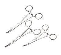 TuToy Autobloquant En Acier Inoxydable Droite Courbe Forceps Allaitement 12.5/14/16Cm - 14Cm
