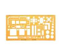 TuToy Design D'Intérieur Maison Ameublement Architecture Dessin Modèle Kt Soft Règle Dessin Pochoir