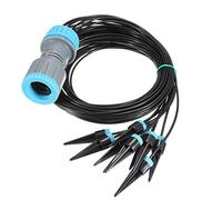 TuToy Kits De Goutteurs D'Émetteur De Flèche Incurvée À 10 Voies Système D'Arrosage D'Irrigation Goutte À Goutte Système D'Économie D'Eau De Jardin Compte-Gouttes