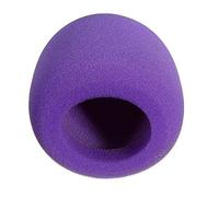Tutoy Microphone D'Étape De Poche De Pare-Brise De Mousse De L'Éponge Mic Cover-Violet
