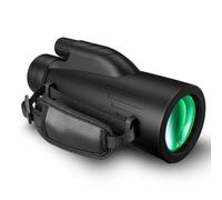 Tutoy Télescope monoculaire de 50 mm avec grossissement élevé et sangle de poignet haute définition, résistant à la poussière et anti-buée