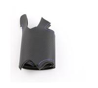 TUTSFGFZH Voiture Caches Volant pour 206 1998-2005 206 SW 2003-2005 206 CC 2004 2005 Housse Volant Voiture Cuir Microfibre Noir Volant Protecteur(1)