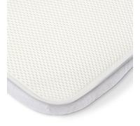 Tutti Bambini Protège-matelas pour berceau CoZee - 100 % imperméable - Lavable en machine - Tissu en coton absorbant - Blanc (83 cm x 52 cm x 0,4 cm) - Respirant - Polyester