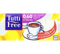 Tutti Free Aspartame Morceaux Blancs 290 g - Lot de 4