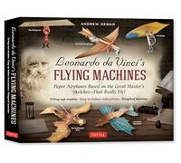Tuttle Publishing Leonardo da Vinci's Flying Machines Kit/Anglais