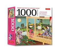 Tuttle Publishing Viewing The Moon Japanese Garden Jigsaw Puzzle - 1000 Pieces/Anglais