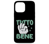 Tutto Bene - Geste de la Main Italienne Citation drôle d'Italie Coque pour iPhone 13 Pro Max
