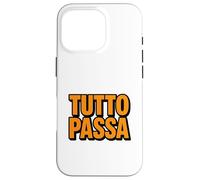 Tutto Passa Stoic Wisdom Citation Italienne Coque pour iPhone 16 Pro