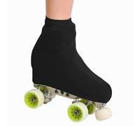 TuttoDanza - Couvre-patinage artistique, protection patins à roulettes pour fille et adulte, couvre-patins à roulettes ou à glace - Fabriqué en Italie (noir, 8-12 ans)
