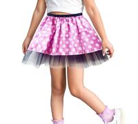 Tutu Danse Classique Fille Jupon Robe Enfant Fille De Toutes Saisons Jupe De Ballet pour Fête Et Danse - Jupon Léger avec Imprimés Festifs, Idéal pour Carnaval, Anniversaire Ou Récital