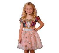 Tutu Danse Classique Fille Jupon Robe Enfant Fille De Toutes Saisons Jupe Pailletée Étoilée - Jupon Magique pour Fêtes Nocturnes, Halloween Ou Thèmes Cosmiques