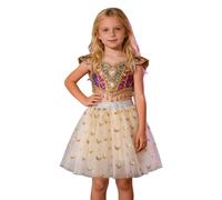 Tutu Danse Classique Fille Jupon Robe Enfant Fille De Toutes Saisons Jupe Pailletée Étoilée - Jupon Magique pour Fêtes Nocturnes, Halloween Ou Thèmes Cosmiques