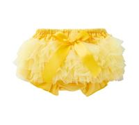 Tutu Danse Classique Fille Jupon Robe Enfant Fille Short en Dentelle Double avec Surcouche Transparente Et Nœud - sous-Jupe Confortable Et Légère pour Tenue Quotidienne Ou Danse Douce
