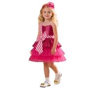 Tutu Danse Classique Fille Jupon Robe Enfant Fille Tous Les Jours Robe sans Manches De Concours Noël - Tenue Élégante pour Pageant, Gala Familial Et Cérémonies De Fin D’année