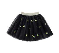 Tutu Enfant Fille Jupon Sous Courte Jupe Tulle Vintage Rockabilly Petticoat Underskirt Crinoline Robe Soiree Princesse Jupe de Danse Ballet Tutu Jupette Chic Pas Cher Jupe Fille