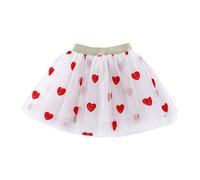 Tutu Enfant Fille Jupon Sous Courte Jupe Tulle Vintage Rockabilly Petticoat Underskirt Crinoline Robe Soiree Princesse Jupe de Danse Ballet Tutu Jupette Chic Pas Cher Jupe Fille