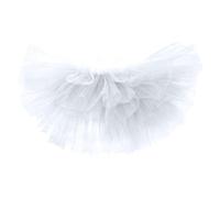Tutu Femme - Jupes Tulle Femme Carnaval Chic Et Elegant Princess Dance Dress Courte Costume Ballet Vintage Cocktail Rétro Années 80 Swing Adulte Rock Party Jupon Blanc L