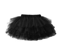 Tutu Jupe Fille Toutes Saisons Coloré Tulle Maille Gâteau Flou De Danse Princesse Danse Ballet Fête Costume Adapté Pour Enfants 2-8 Ans Idéal Pour Les Occasions Spéciales Et La Portée Quotidienne