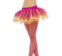 Tutu Néon Multicolore Costume Pour Adulte Jupon Taille Unique