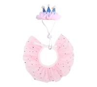 Tutu pour Animaux de Compagnie, Jupe Tutu pour Chien avec Bretelles réglables, Jupe en Tulle Douce pour Animaux de Compagnie, Costume de Tutu Confortable pour Animal de Compagnie, Costume de fête