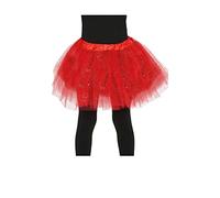 Tutu Rouge Brillant Enfant