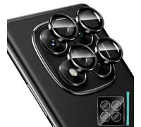 TUTUO pour Xiaomi Redmi Note 14 Pro 5G/POCO X7 5G Protection Caméra, Arrière Camera Verre Trempé [Camera Lens Frame Glass], HD 9H Anti-Rayures Protecteur D'écran