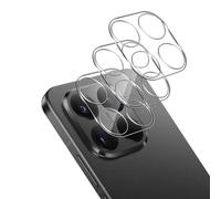 TUTUO Protecteur d'Objectif de Caméra pour Xiaomi 15T / 15T Pro 5G Camera Protection, 3 Pièces Caméra Arrière Protecteur Verre Trempé, [Compatible Coque][Facile à Installer] HD 9H - Transparent