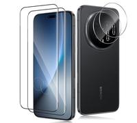 TUTUO Verre Trempé pour Honor Magic 8 Pro / Magic8 Pro 5G, [2+2 Pièces] Protection écran + Caméra Arrière Protecteur, Ultra Top 9H Dureté Film, Anti-Rayures, Sans Bulles HD Vitre Protecteurs d'écran