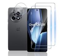 TUTUO Verre Trempé pour Oneplus 13R 5G, [2+2 Pièces] Film de Protection écran + Caméra Arrière Protecteur, Ultra Top 9H Dureté, Anti-Rayures, Sans Bulles HD Vitre Protecteurs d'écran