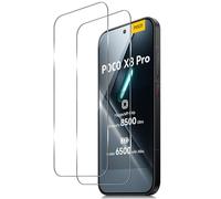 TUTUO Verre Trempé pour Xiaomi POCO X8 Pro 5G, 2 Pièces Film de Protection écran, Ultra Top 9H Dureté, Anti-Rayures, Sans Bulles HD Vitre Protecteurs d'écran