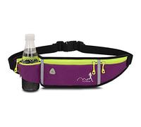 TuTuShop Sac banane léger et réglable avec ceinture élastique pour iPhone, Samsung, idéal pour la course à pied, l’entraînement, unisexe, violet, general