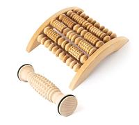 tuuli Accessoires de massage pour les pieds - Rouleau de massage en bois