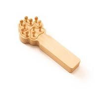 tuuli Masseur en Bois Brosse de Massage pour Chien Chat Cheval Massage Animaux Poils Courts ou Cheveux Longs