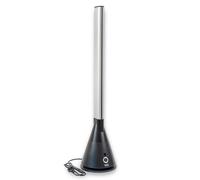 Tuuli Ventilateur tour sans lame 26 W : 9 vitesses, minuterie 8h, oscillation 80°, hauteur 96 cm, blanc et noir, sûr et économie d'énergie (1, blanc)