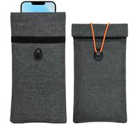 Tuulin Faraday - Lot de 2 Sacs foncés pour téléphones Portables, étui de Blocage de Signal, Pochette de Blocage RFID pour la Protection de la Vie privée