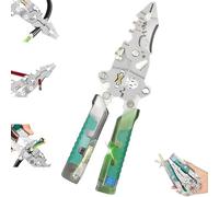 Tuvilo Electrical Pliers, 2026 New 18 In 1 Folding Stylus Screwdriver Wire Strippers with Voltage Detector, for DIY, Home Repairs & Electrical Jobs (1Pc A)