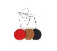 Tuvzylory Bouchon d'objectif d'appareil photo compatible avec Leica Fit pour Polaroid SOFORT 2, avec lanière - Anti-poussière, résistant aux rayures et à la perte (noir)