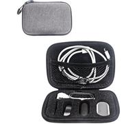 Tuvzylory Étui de rangement pour enregistreur portable PLAUD NotePin AI, sac de rangement, étui de rangement pour câble de données, étui à fermeture éclair, absorbant les chocs, protection à 360° avec